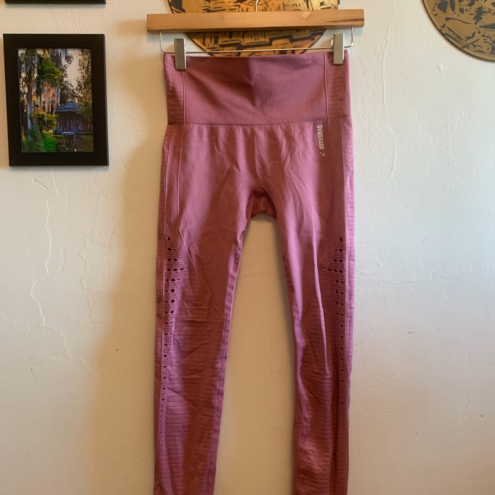 Small gym shark seamless leggings